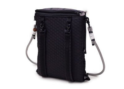 Wau-Backpack Hundereisedecke Fröhliches Schwarz S (80x60cm),M (100x80cm) 