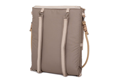 Wau-Backpack Hundereisedecke  Heidi Rückansicht Tragegurte