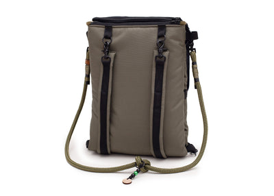 Wau-Backpack Hundereisedecke Lothar Ansicht von hinten
