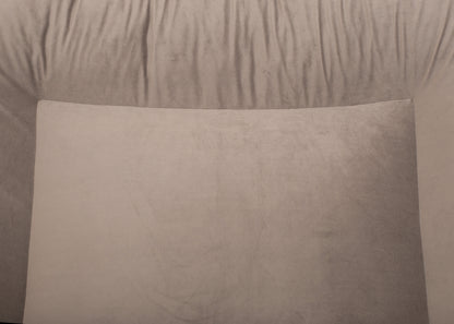 Wau-Bed orthopädisches Hundebett, Modell Pets Friendly Taupe,  Detailansicht Stoff, besonders robust