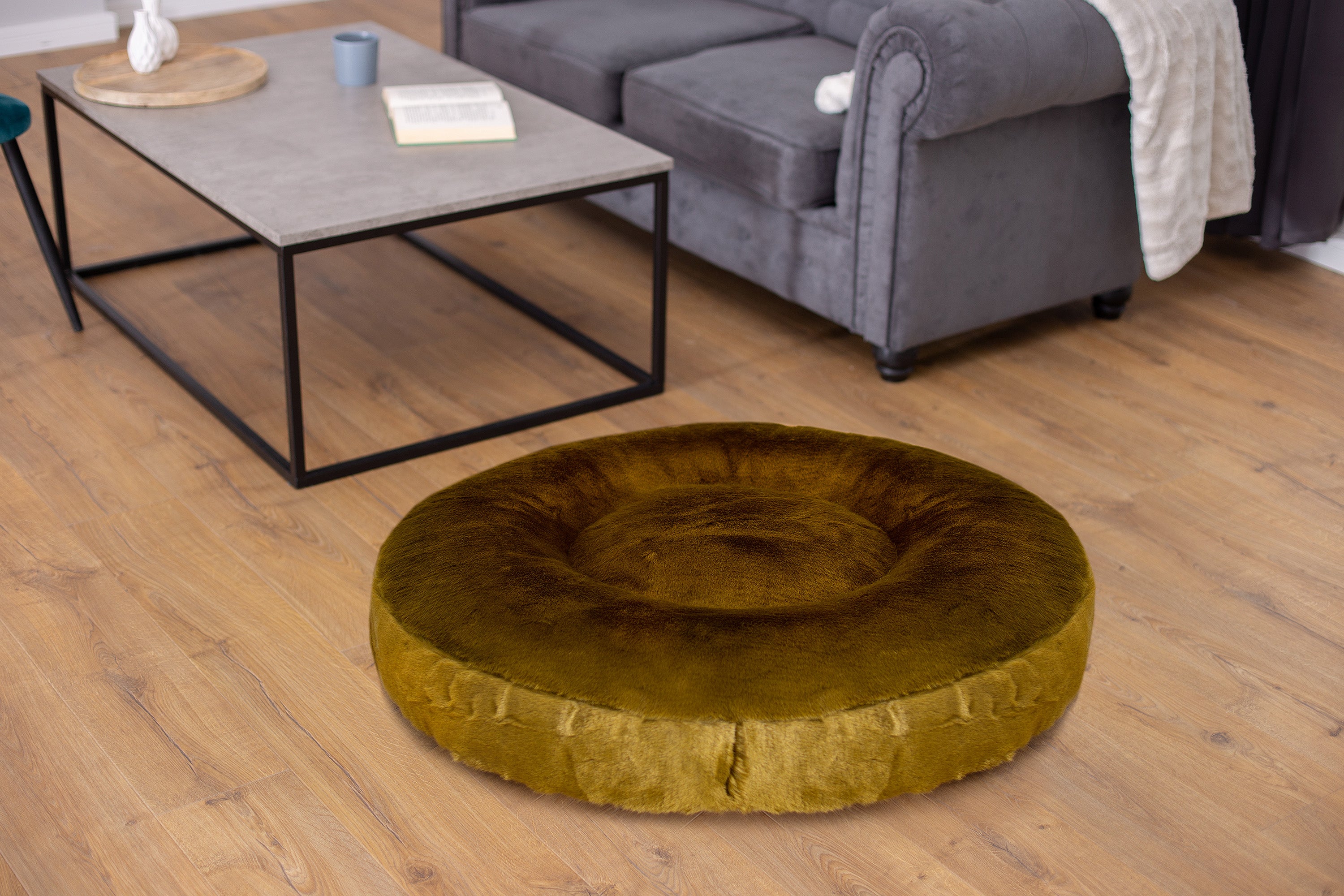 Wechselbezug Glanz Olive