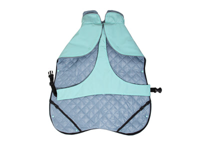 Wau-Coat Mint, 2 in 1 Hundemantel, mit herausnehmbaren Innenfutter - Regenmantel und Wintermantel in einem