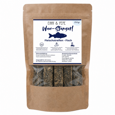Wau-Knabber Fischstreifen 250g