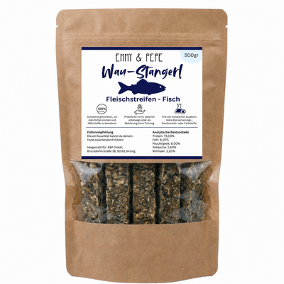 Wau-Knabber Fischstreifen 500g