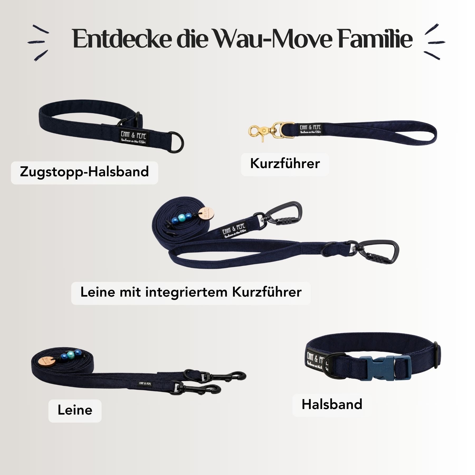 Hundegeschirr Midnight