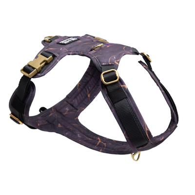 Golden Plum dog harness