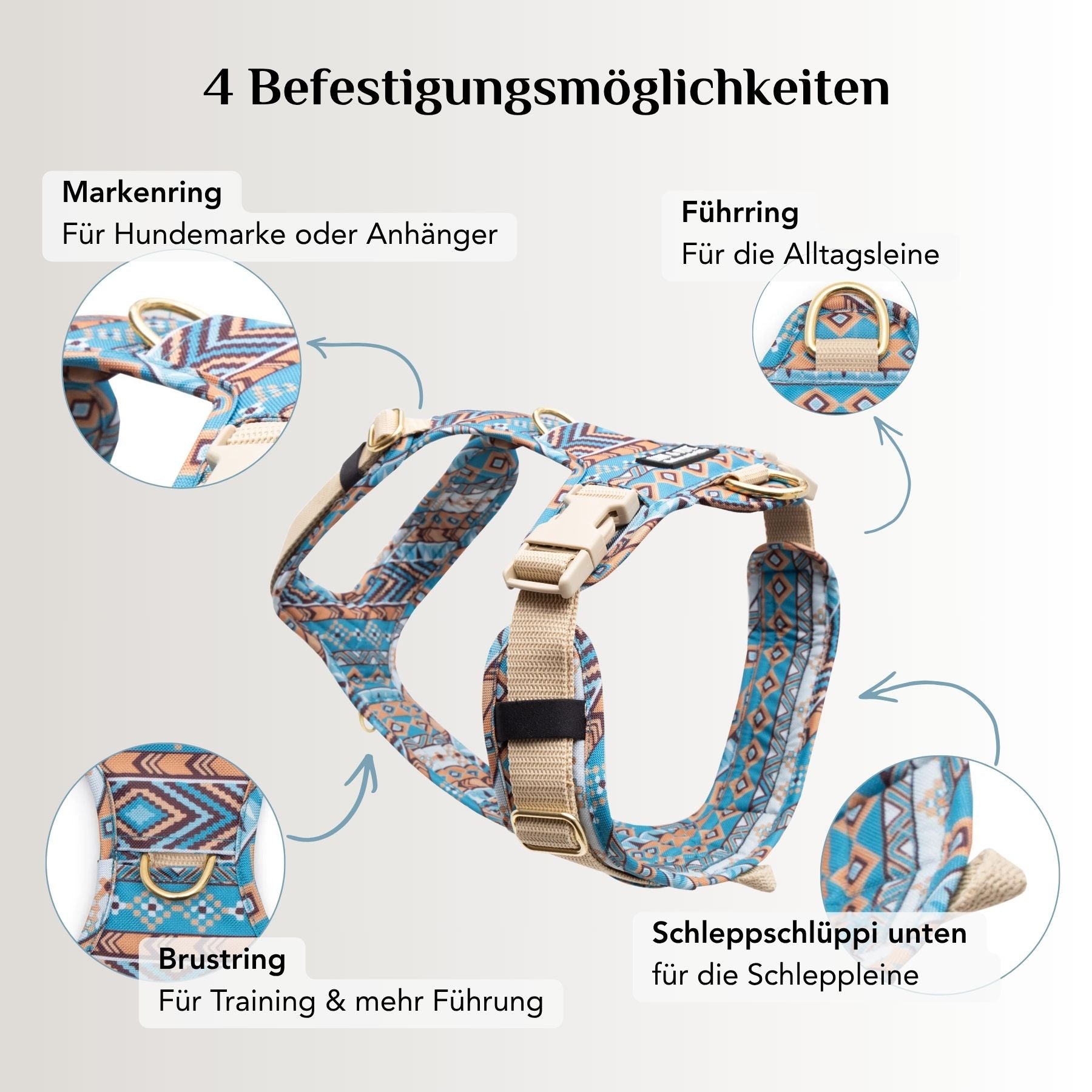Hundegeschirr Spirit
