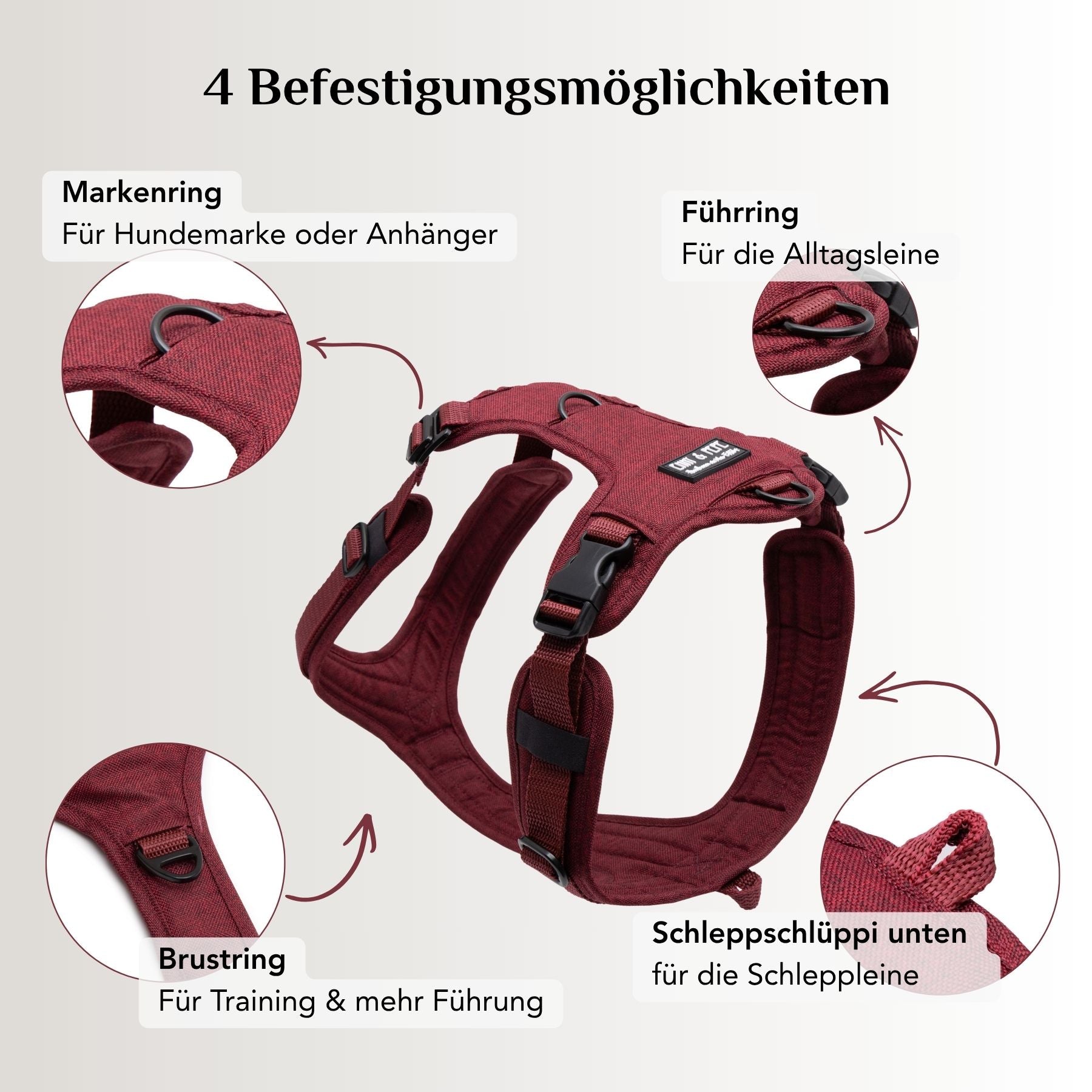 Hundegeschirr Velvet