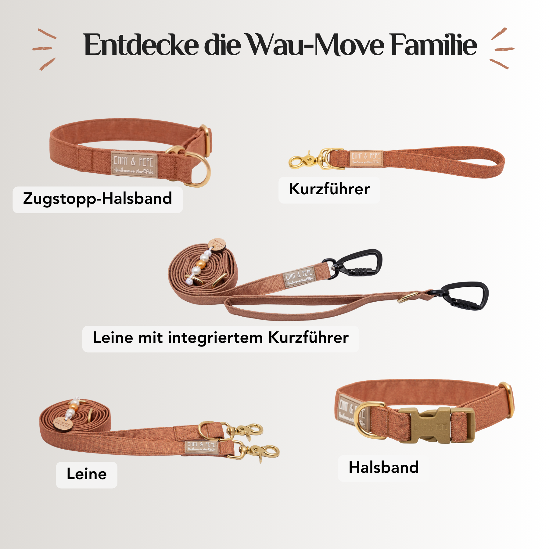 Hundegeschirr Cinnamon
