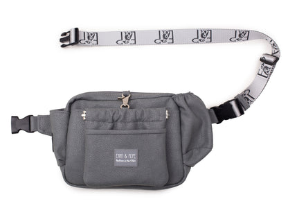 Wau-Pack Kunstleder Dark Grey