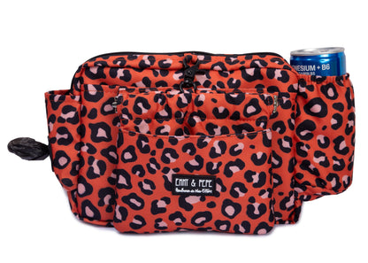 Wau-Pack große Gassitasche, Modell  Leo Orange S (60-85cm),M (80-110cm),L (100-145cm) - bei jedem Spaziergang alles dabei