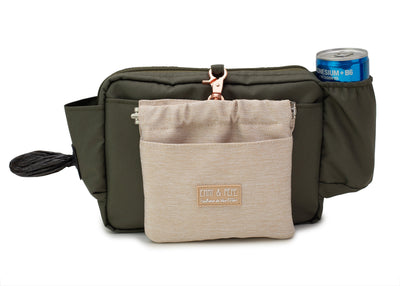 Wau-Pack große Gassitasche , Modell Lotte, Gurtlänge S (60-85cm),M (80-110cm),L (100-145cm) - bei jedem Spaziergang alles dabei