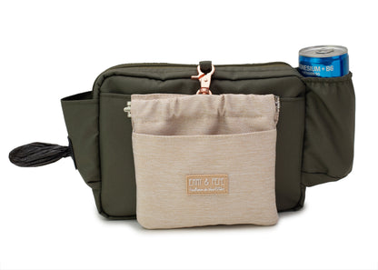 Wau-Pack große Gassitasche , Modell Lotte, Gurtlänge S (60-85cm),M (80-110cm),L (100-145cm) - bei jedem Spaziergang alles dabei