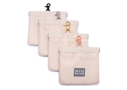 Wau-Pocket Creme - Leckerlitasche, passend zu den Wau-Packs, tausche die Pocket aus und kreiere einen neuen Look 