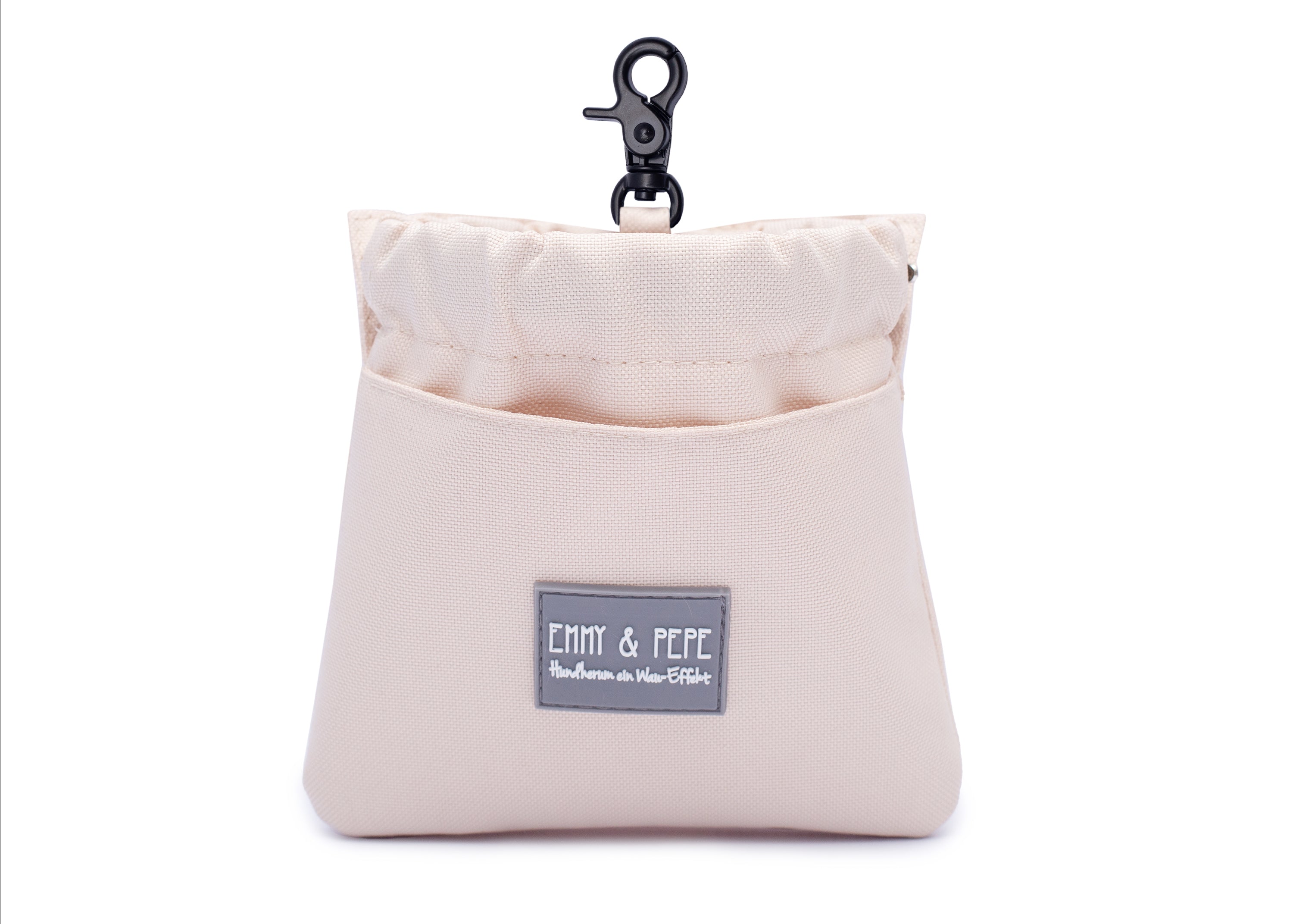 Wau-Pocket Black Leckerlitasche, passend zu den Wau-Packs, tausche die Pocket aus und kreiere einen neuen Look 