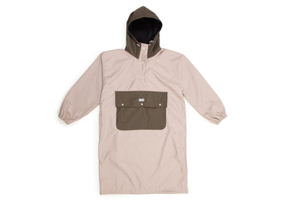 Wau-Poncho Taupe-Olive