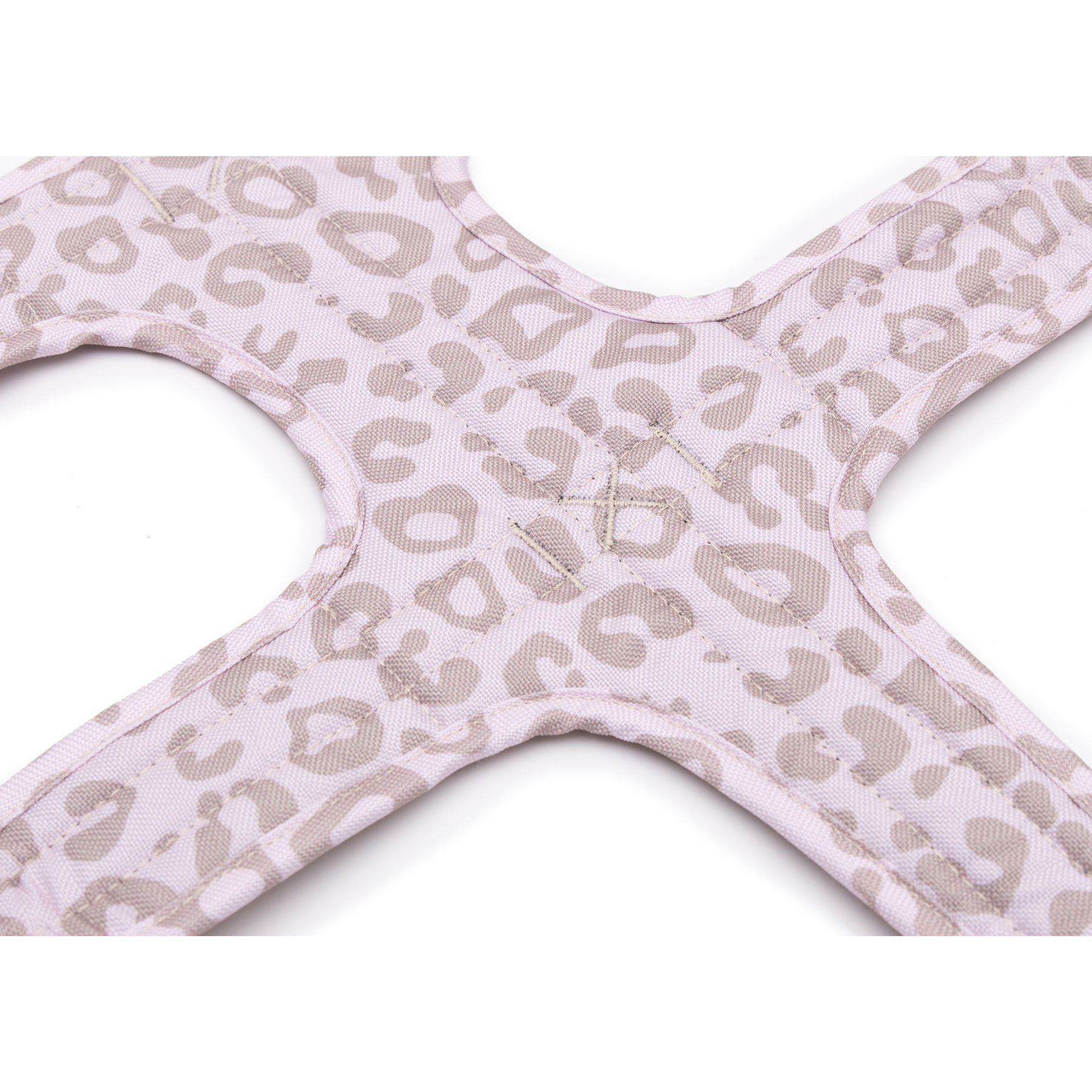 Wau-Safety Sicherheitsgeschirr für Hunde Polsterung auf weißem Hintergrund in der Farbe Leo Creme in Creme und Gold in Tier von EMMY & PEPE