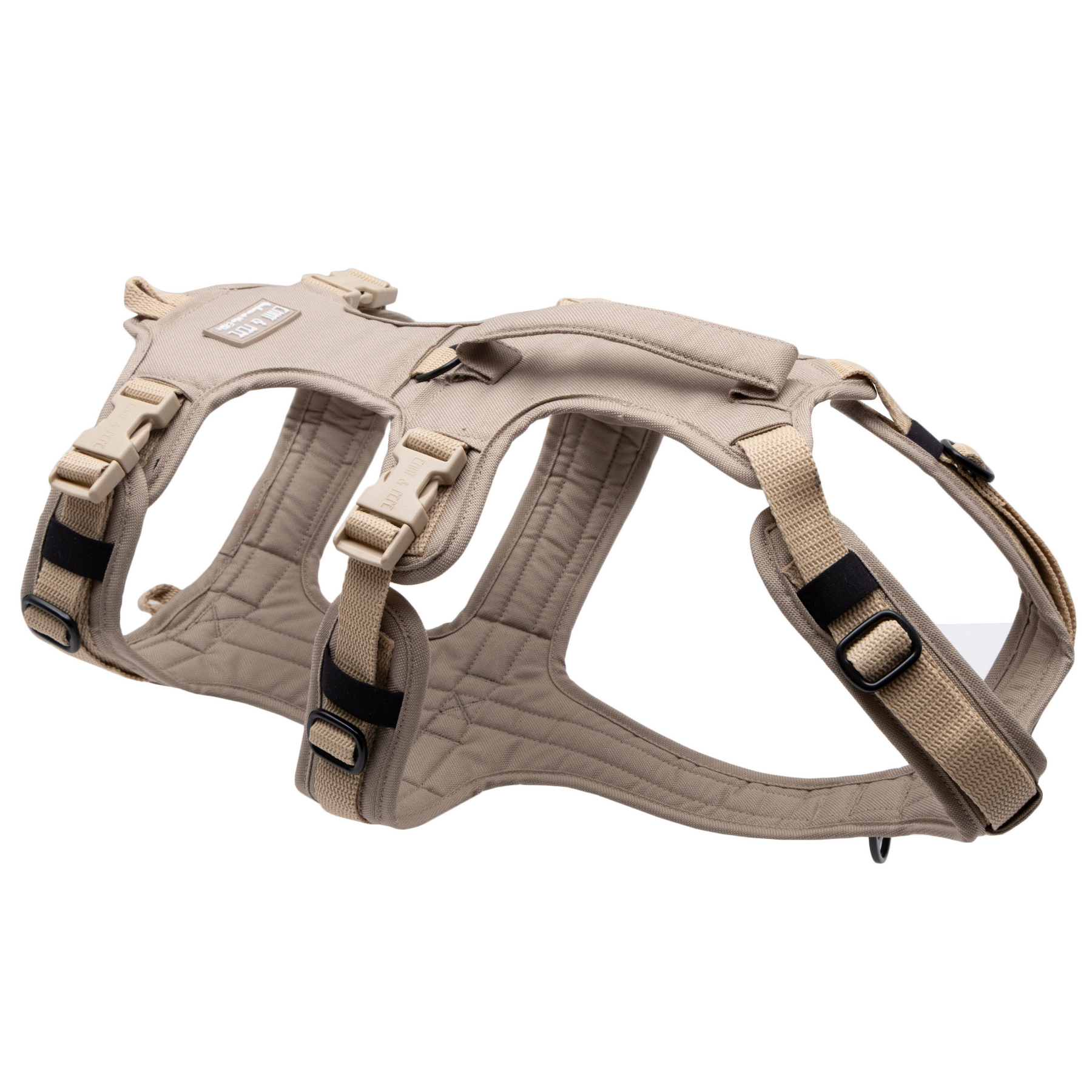 Wau-Safety Sicherheitsgeschirr Dune in Beige für Hunde von EMMY & PEPE