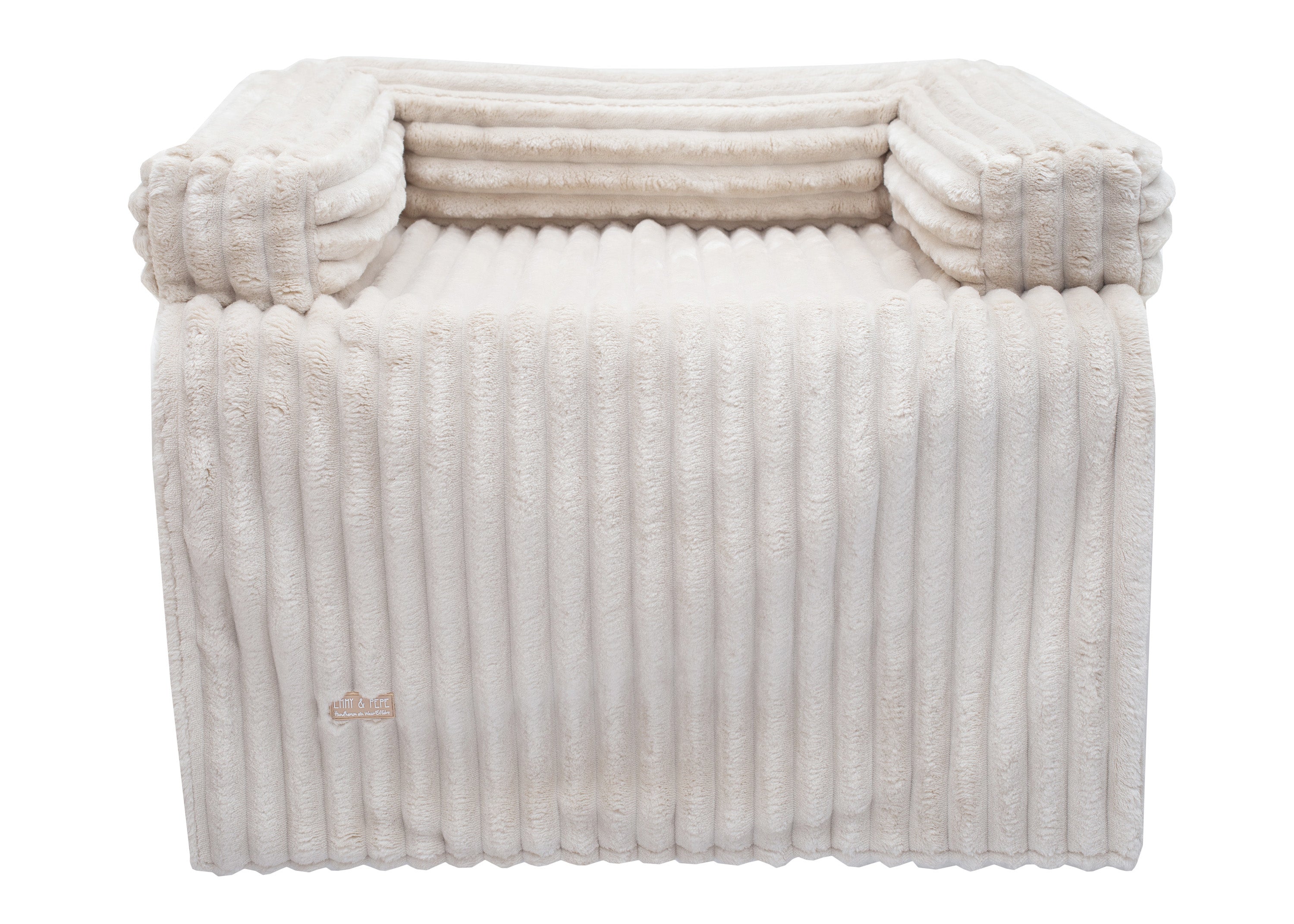 Wau-Sofa Kuschelcord Creme