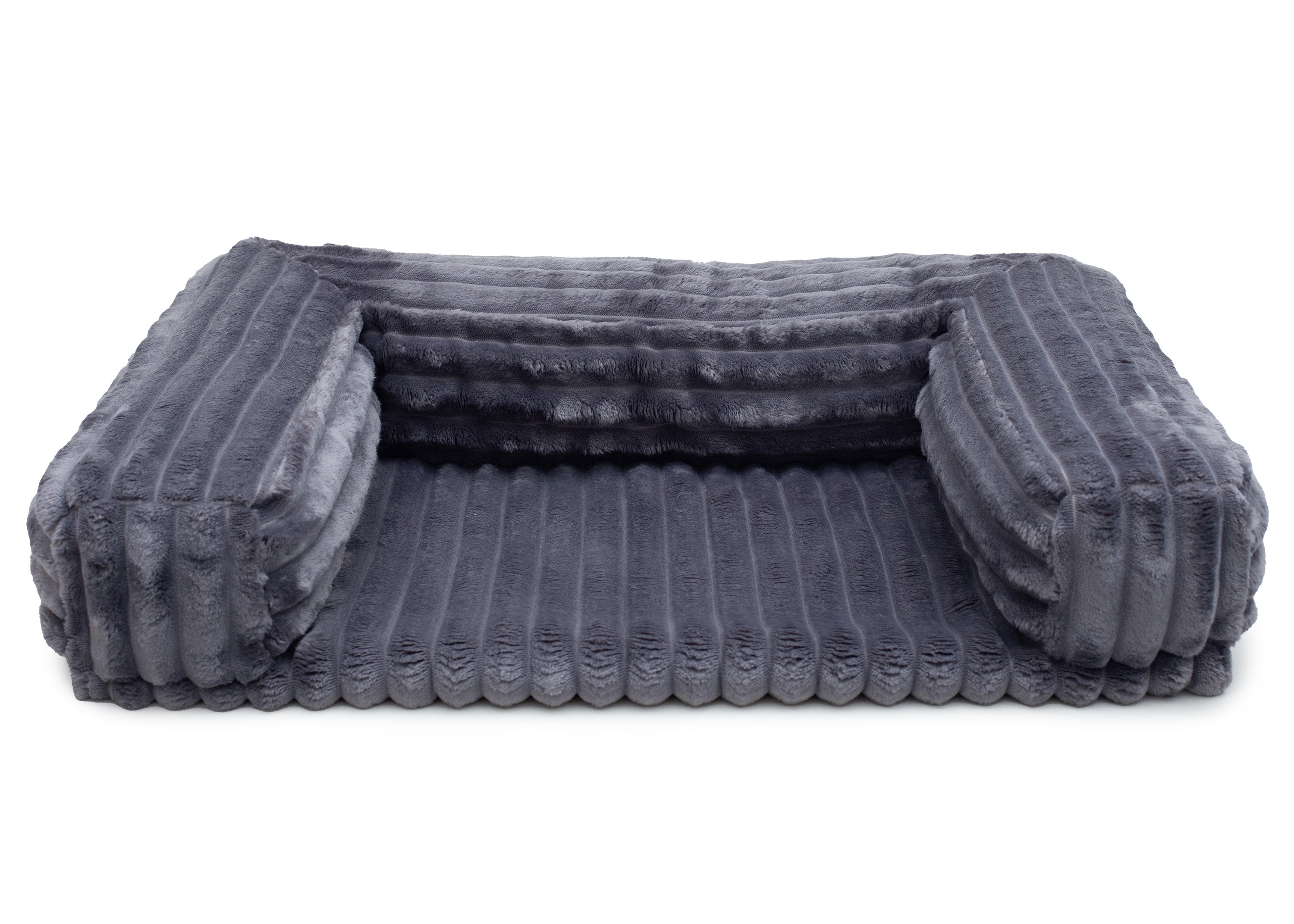 Wau-Sofa Kuschelcord Dark Grey