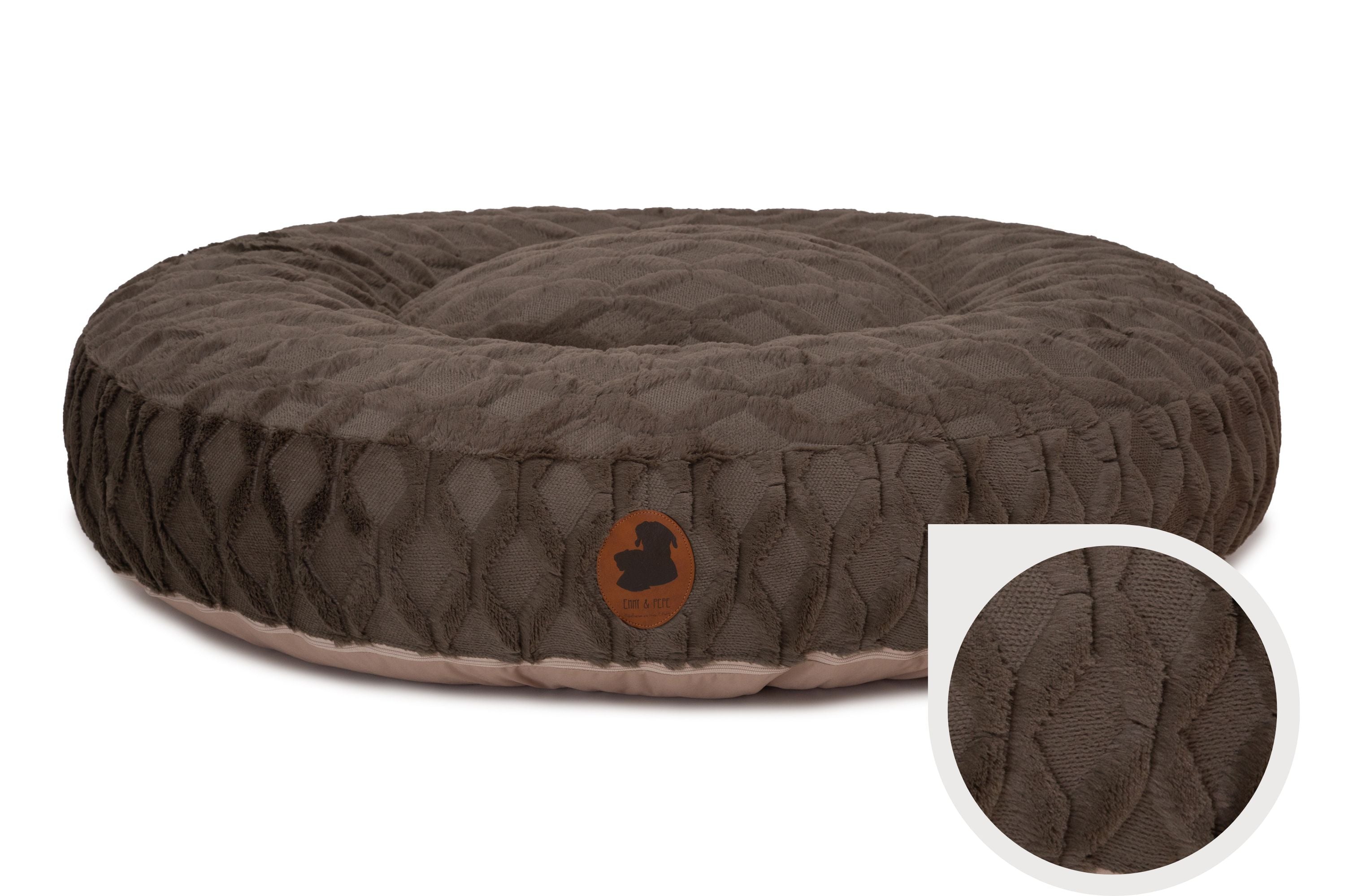 WNPETHOME Orthopädisches Hundebett, Größe M (76x50 Cm), Wasserdicht, Mit Abnehmbarem Bezug, Für Hunde Bis 16 Kg
