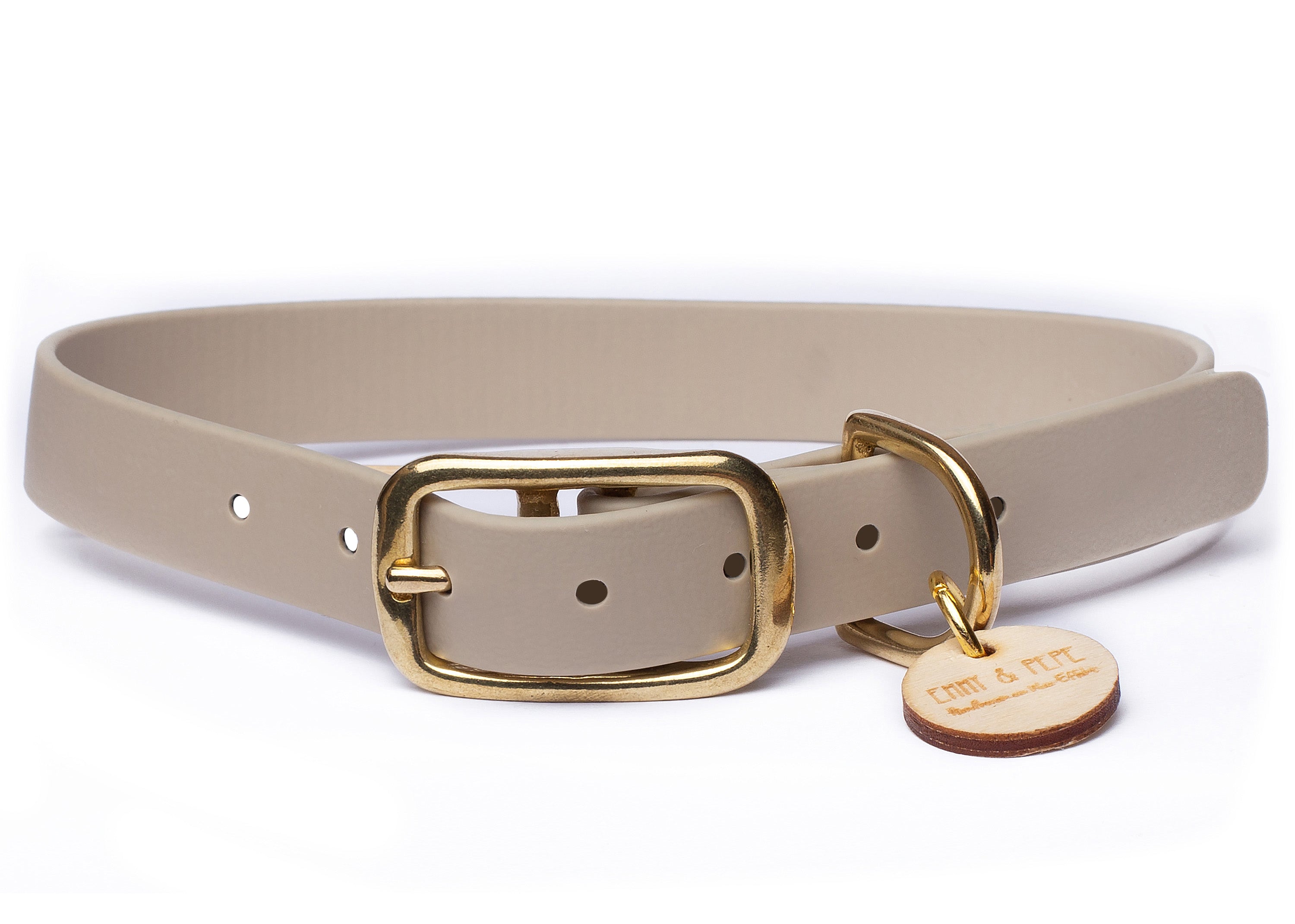 Biothane Halsband Graphit