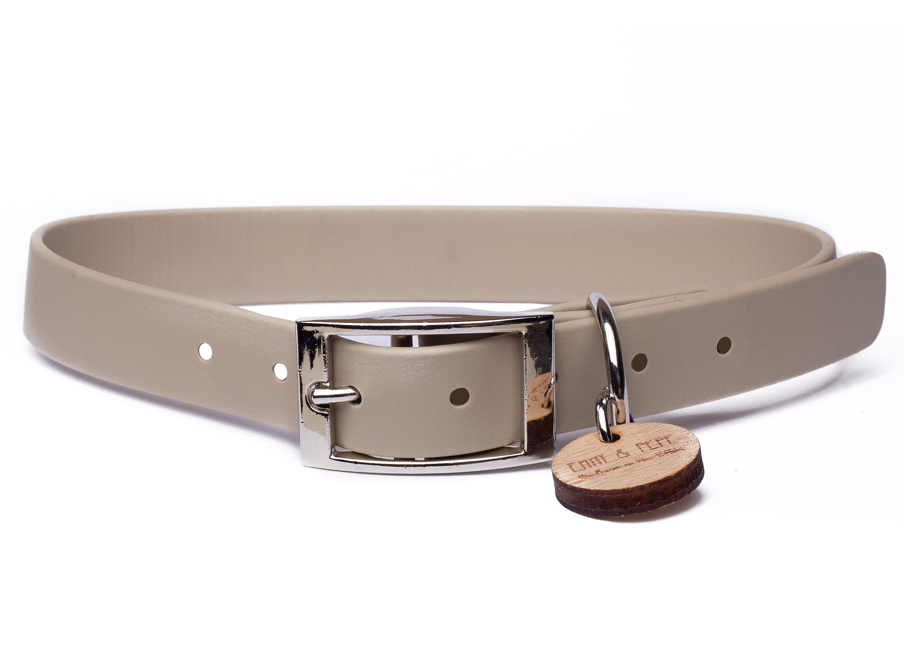 Biothane Halsband Graphit