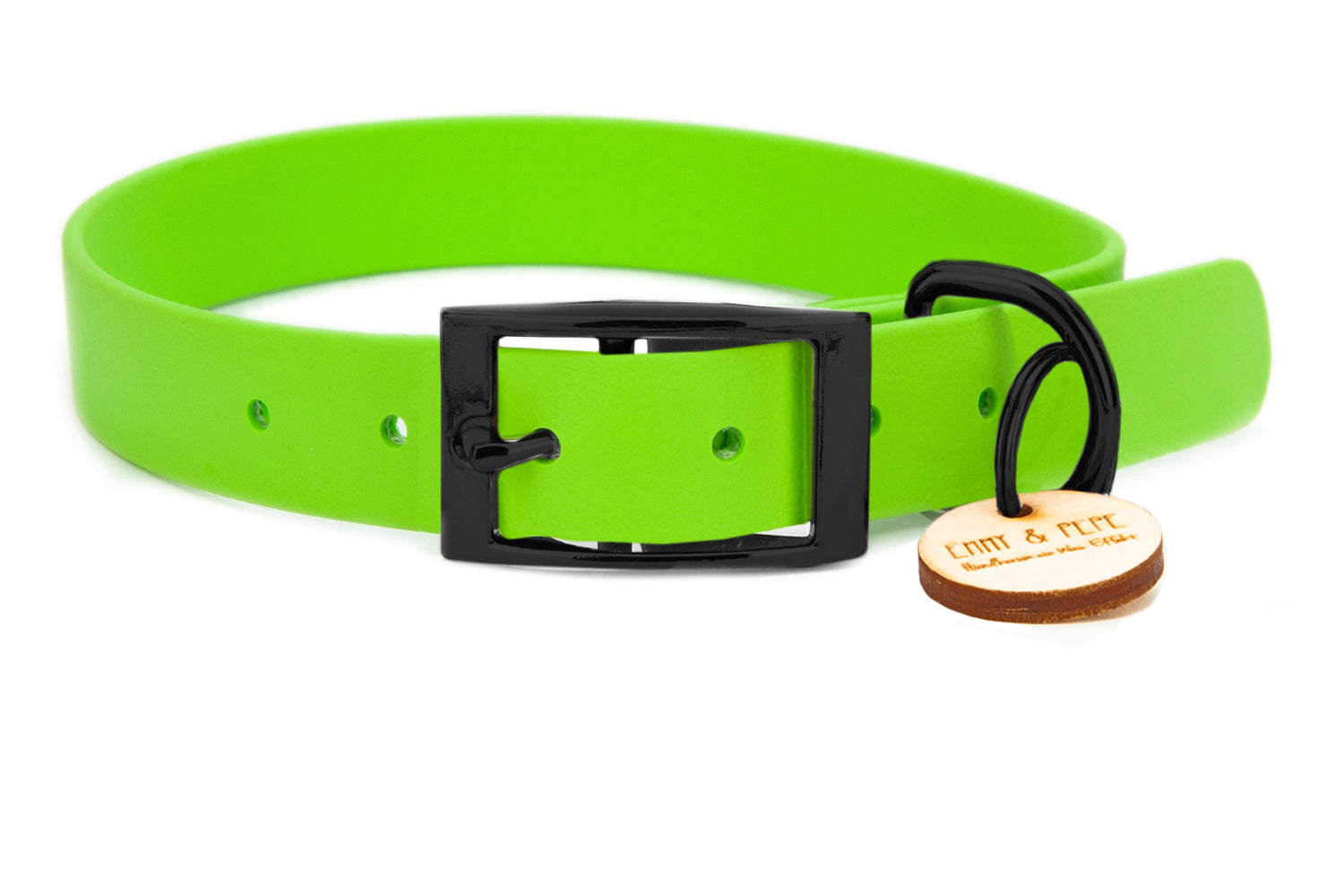 Biothane Halsband Limette