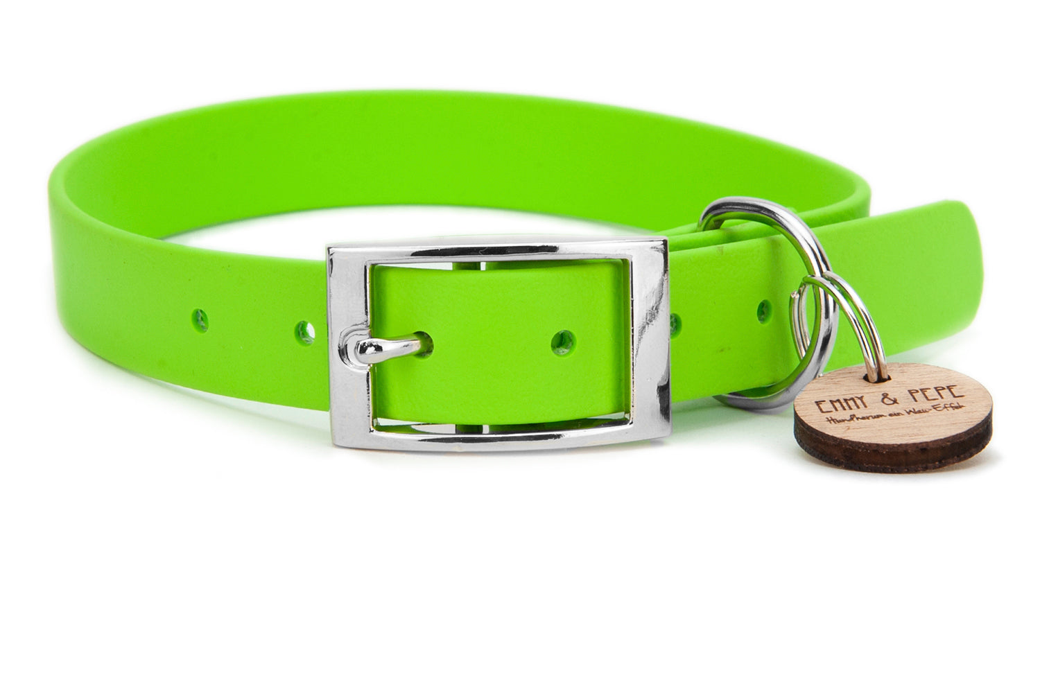 Biothane Halsband Limette