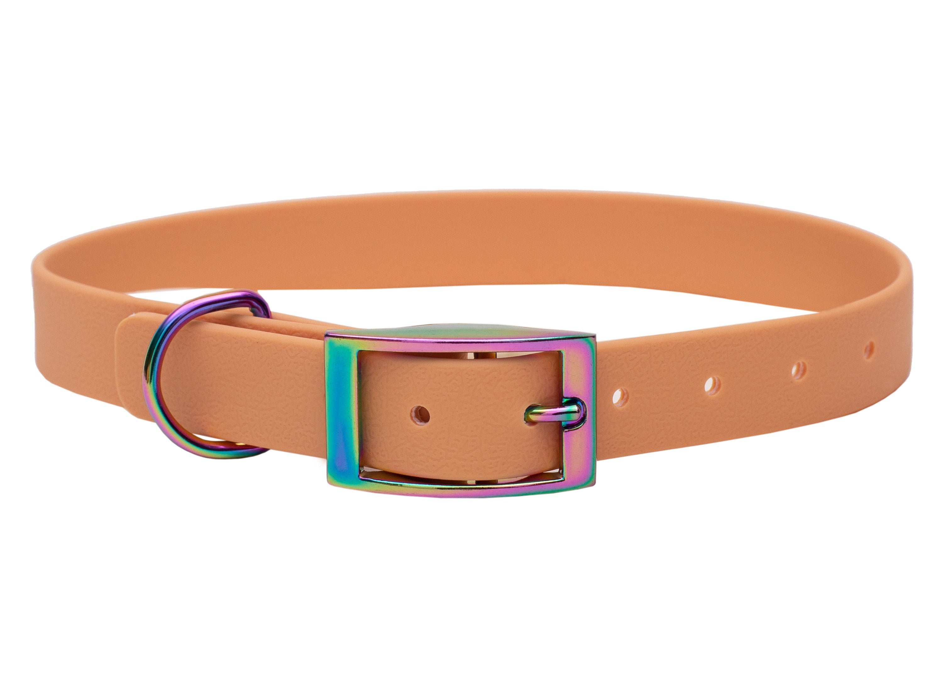 Biothane Halsband Cognac