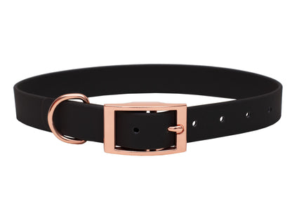 Biothane Halsband Black