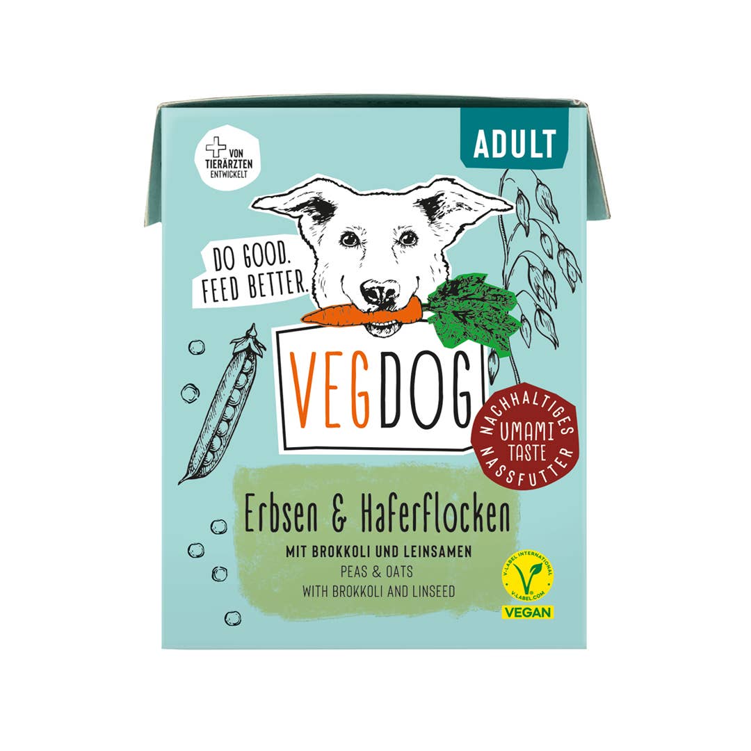 ADULT Erbsen & Haferflocken im Tetra Pak