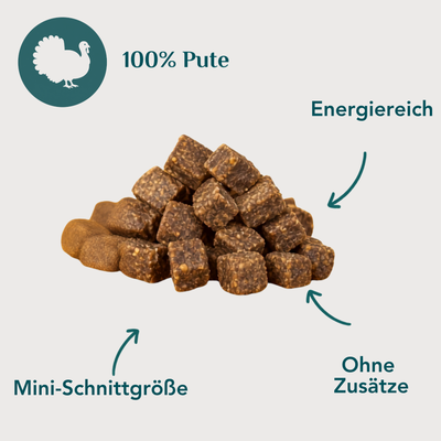 Wau-Happen Putenfleisch-Miniwürfel USP