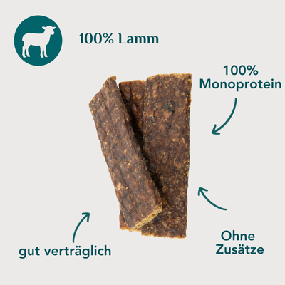 Wau-Stangerl Lammfleisch-Streifen