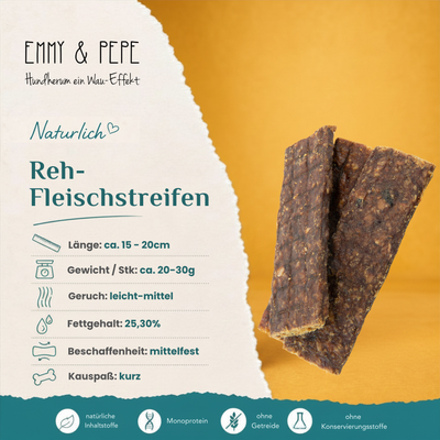 Wau-Stangerl Rehfleisch-Streifen