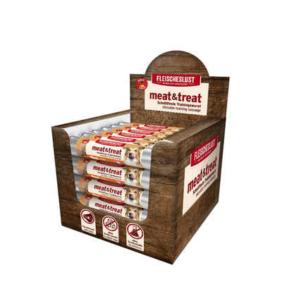 Fleischeslust Meat &amp; Treat cheese sausage 80g