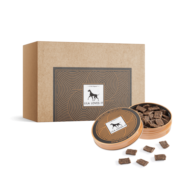 Lila loves it Soft Bites Goat Tin 60g