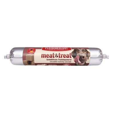 Fleischeslust Meat &amp; Treat cheese sausage 80g